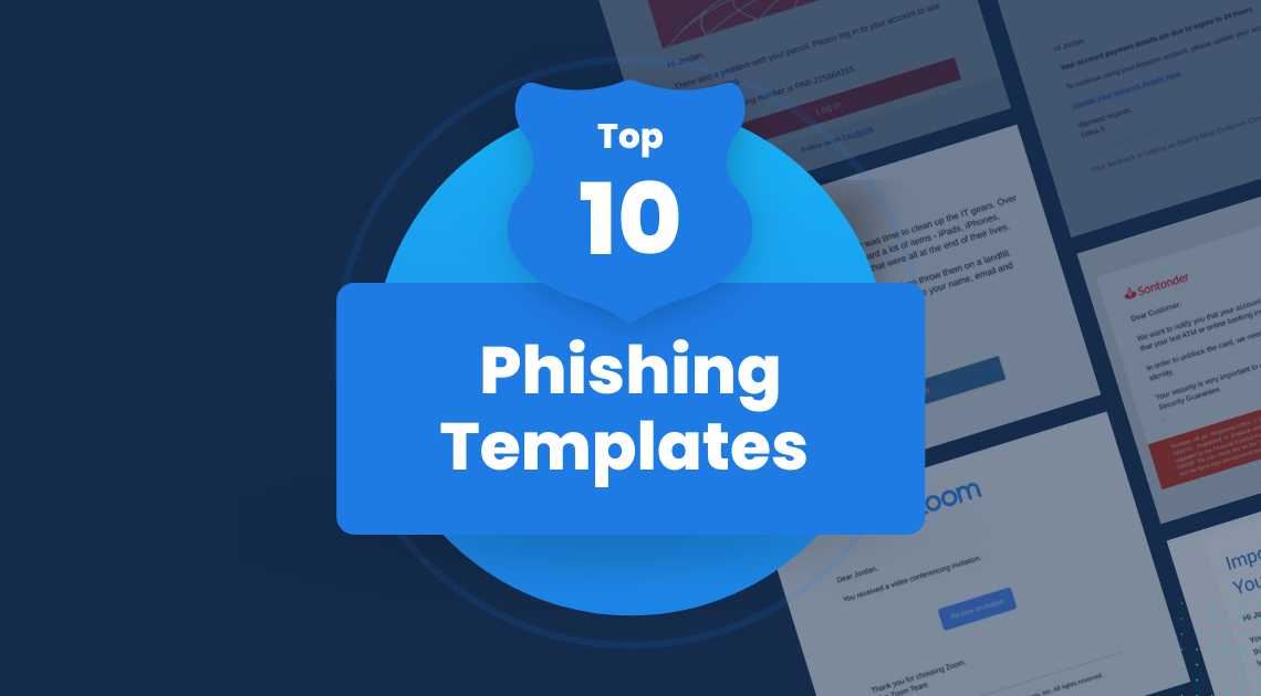 10 of the best phishing templates for calculating employee risk
